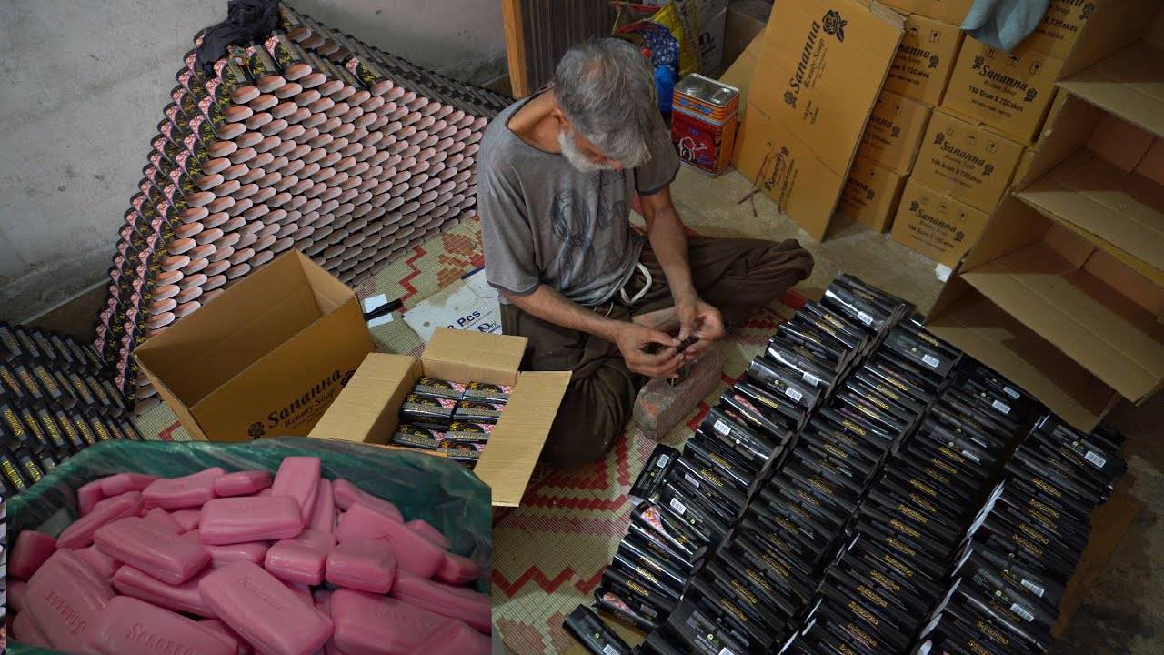 Удивительный процесс приготовления мыла для ванн Из Мыльной Лапши || Новая бизнес-идея смотреть онлайн