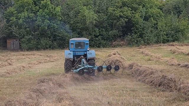 Трактор Т-40 и Грабли-Ворошилки смотреть онлайн