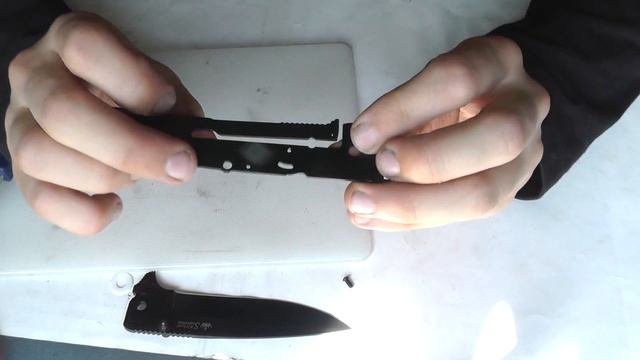 Biker-Z Kizlyar Supreme - Разборка ножа