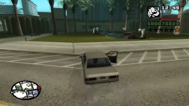 Прохождение Grand Theft Auto San Andreas Миссия №70: Freefall Свободное падение смотреть онлайн
