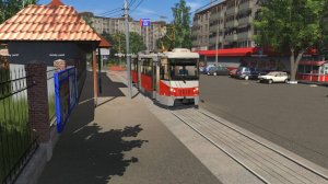 Саратов в TRAINZ! Маршрут 3 от Мирного пер - до 6-дачной!