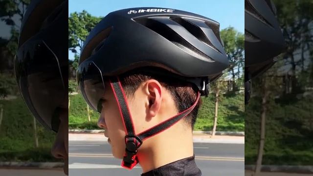 INBIKE龙骨风镜眼镜山地车自行车骑行头盔男女安全帽公路单车装备 tmall com天猫 смотреть онлайн