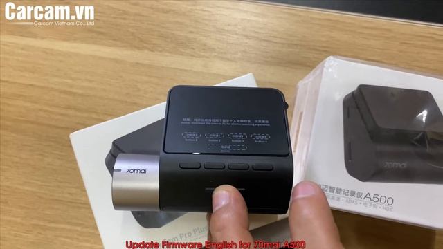 Hướng dẫn update bản firmware tiếng Anh cho 70mai A500 - Update English Firmware for 70mai A500 смотреть онлайн
