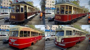 Парад трамваев - 2025 в Москве / Видео про городской ретро-транспорт