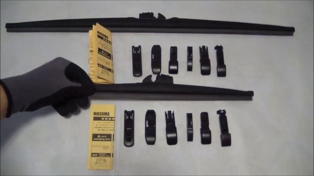 LADA XRAY/VESTA - Зимние щётки MASUMA смотреть онлайн