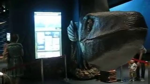 Приморский океанариум. Динозавр. смотреть онлайн