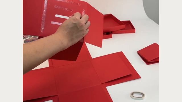 Подарочная коробка, с бабочками. Взрывная коробка для праздничного подарка смотреть онлайн