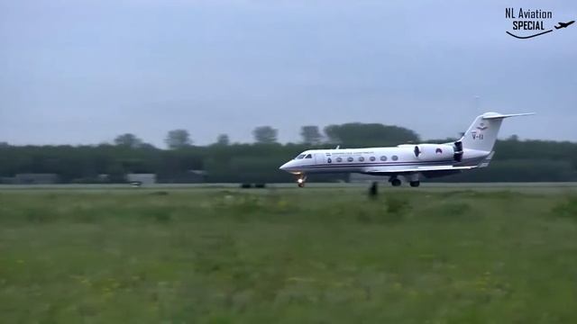 SPECIAL: Royal Airforce Gulfstream IV Landing @ Military airbase Leeuwarden (NL) смотреть онлайн