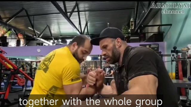 DENIS CYPLENKOV is preparing Dadikyan | Armwrestling смотреть онлайн