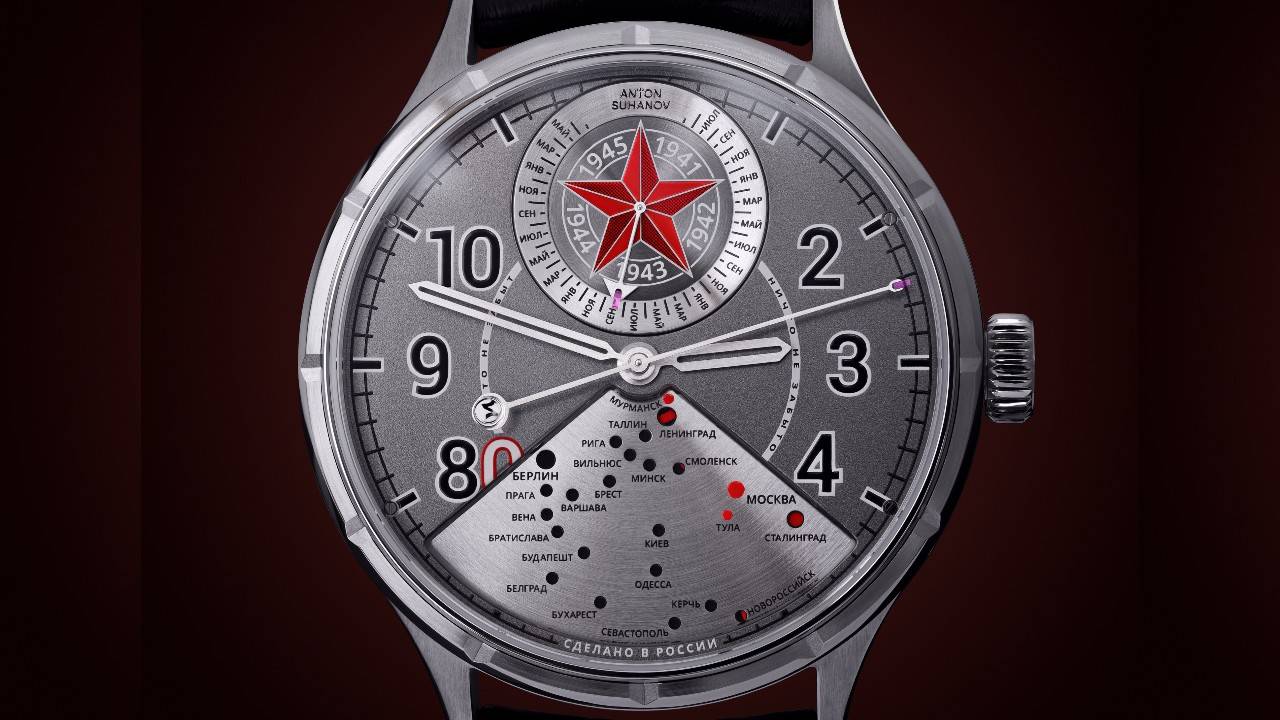 Уникальные часы к дню Победы из Санкт-Петербурга смотреть онлайн