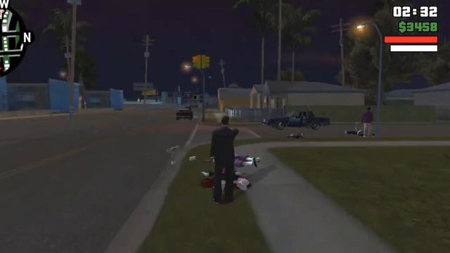 CJ matando a su novia Denise Robinson 12 - GTA San Andreas смотреть онлайн