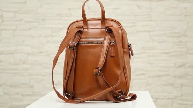 РЮКЗАК ЖЕНСКИЙ 012167, ЦВЕТ РЫЖИЙ смотреть онлайн