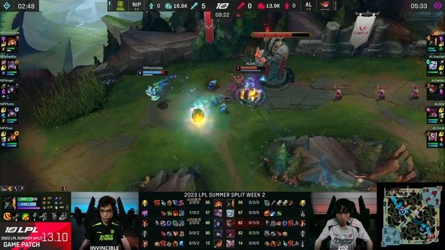 AL vs NIP - Game 2 | Week 2 Day 5 LPL Summer 2023 | Anyone's Legend vs Ninjas in Pyjamas G2 смотреть онлайн
