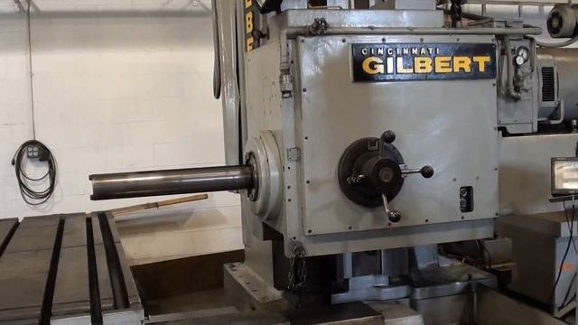 4" CINCINNATI GILBERT HORIZONTAL BORING DRILLING & MILLING MACHINE SOLD смотреть онлайн