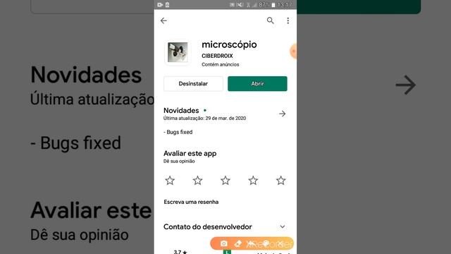 Vi a lua com o app microscópio mais realista смотреть онлайн