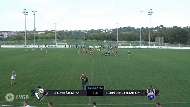 Lietuvos futbolo A lyga: FK „Palanga“ — FK „Kauno Žalgiris“ смотреть онлайн