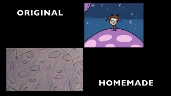 Live Action Fairly OddParents Theme Song- Side by Side Comparison