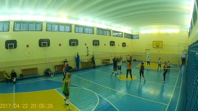 VolleyProject 22.04.2017 VESNA - Dream Team вторая партия смотреть онлайн