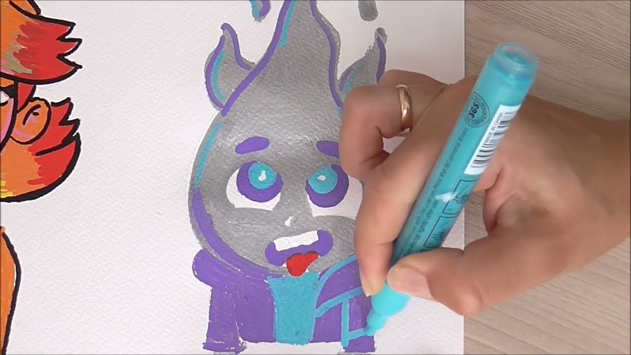 How to Draw Ember and Wade's baby Elemental смотреть онлайн