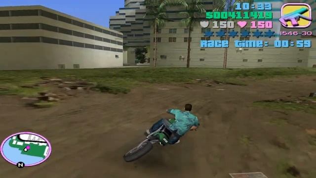 GTA: Vice City Side Mission #09 - Trial By Dirt - PC Walkthrough смотреть онлайн