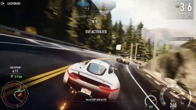 Jaguar C X75 Prototype (NFS RIVALS PS4) смотреть онлайн