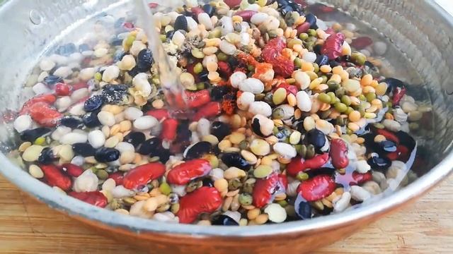 Гарнир из разных видов бобов.Бобы - готовим вместе. Ярко, вкусно и полезно! смотреть онлайн
