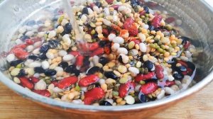 Гарнир из разных видов бобов.Бобы - готовим вместе. Ярко, вкусно и полезно!