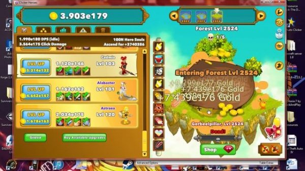 HACK (FR) CLICKER HEROES RUBIES CHEAT ENGINE!!!!!
