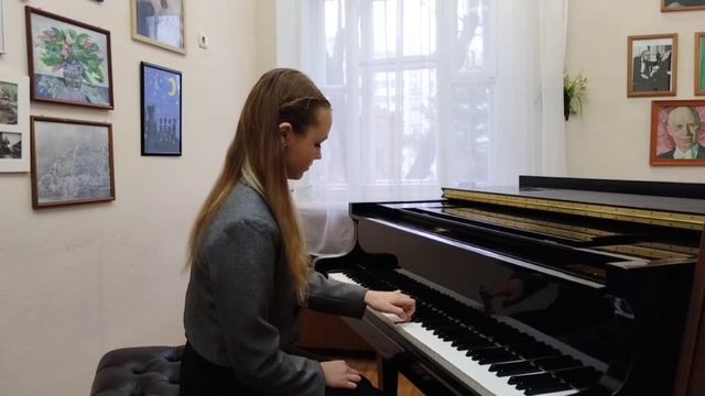 Симахина Алиса, И. С. Бах. ХТК, том 2: Прелюдия и фуга № 6 ре минор смотреть онлайн