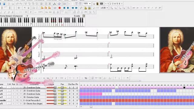 Vivaldi Rock (GP5 com Soundfonts) смотреть онлайн