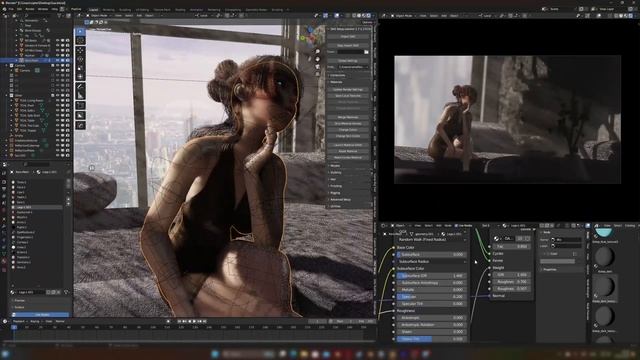 Свет и цвет в Blender (EEVEE-Рендер)