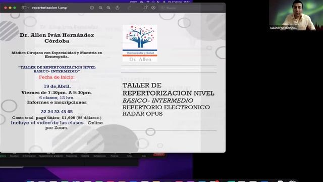 Curso de repertorizacion con repertorio electronico Radar смотреть онлайн
