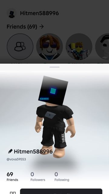 мой аккаунт в роблоксе