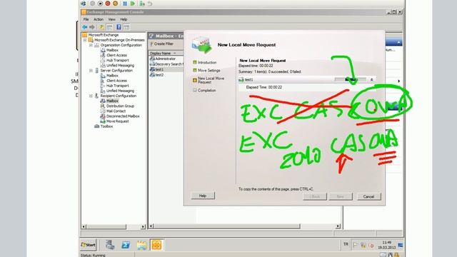 3-Exchange Server 2007 - 2010 Upgrade (Mailbox'larin Tasinmasi, Upgrade Test) смотреть онлайн