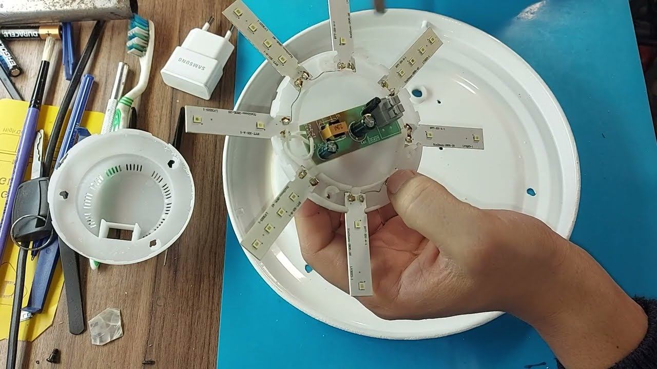 Восстанавливаем светодиодный светильник Lumin arte смотреть онлайн