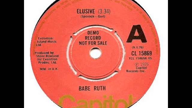 Babe Ruth - Elusive смотреть онлайн