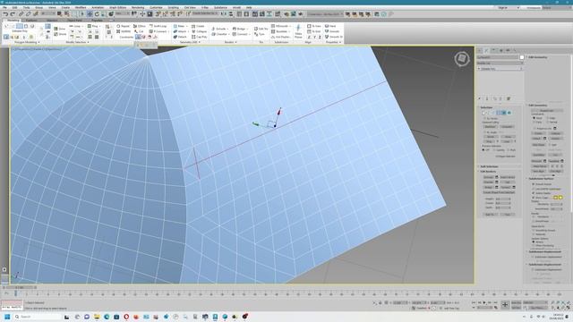 3ds max 2024 - how to convert triangulated polygons to quads - tutorial EN (2023) смотреть онлайн