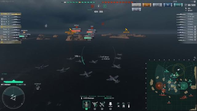 WoWsRP - Midway: no amount of skill could try and recover this смотреть онлайн