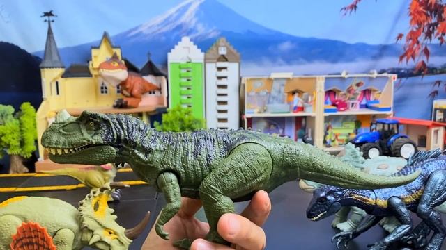 BEST Of Jurassic World Dinosaurs: Sinoceratops, Indominus Rex, Indoraptor, T-REX, Therizinosaurus