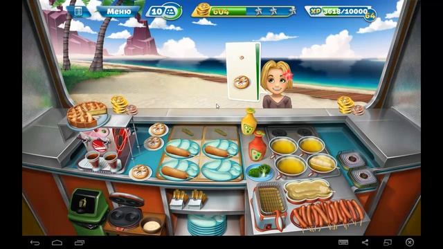 Кухонная Лихорадка Фургончик с Корн Догами (Уровень 25) /Cooking Fever Corn Dog Van (Level 25) смотреть онлайн