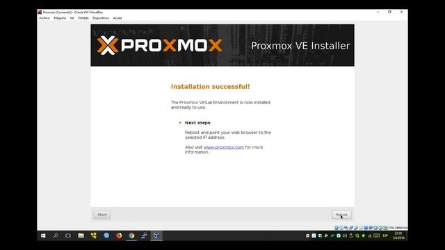 1. Instalación Proxmox 5.1 смотреть онлайн
