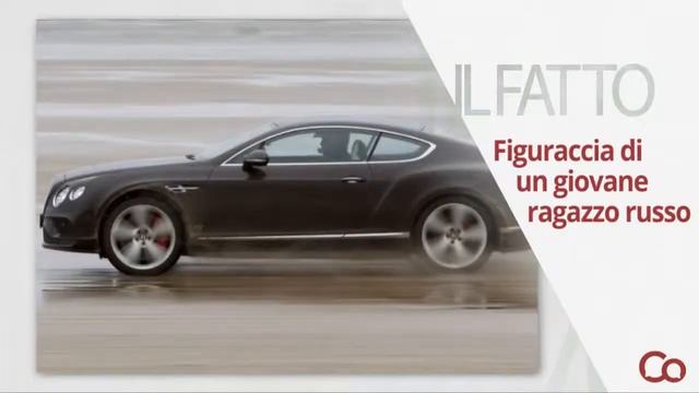 Si arena in spiaggia con la Bentley da 200 mila euro смотреть онлайн