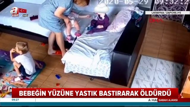 Ukrayna'da Vicdansız Bakıcı, Bebeği Yastıkla Boğdu! смотреть онлайн