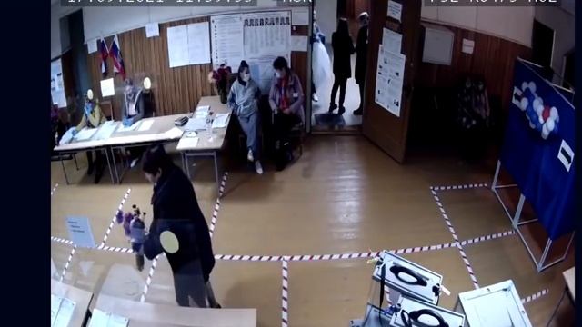 УИК 475(Брянская область Клетня) Массовый вброс избирательных бюллетеней смотреть онлайн