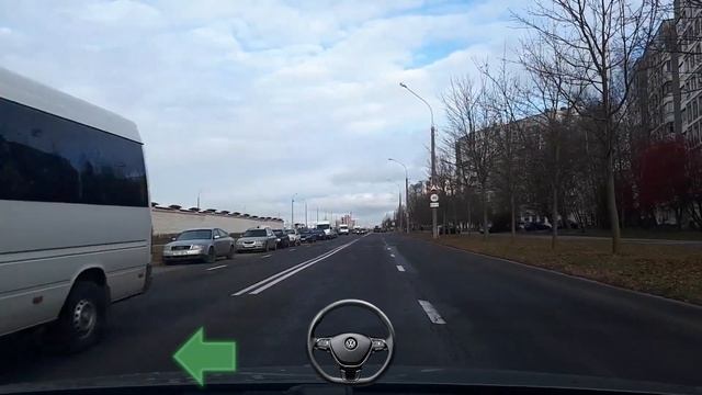 Маршрут ГАИ № 2 часть 2 (НОВЫЙ) ГАИ Семашко г. Минск смотреть онлайн