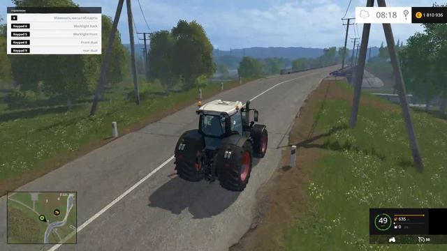 Мод трактора Fendt 900 Series Black v 1.0 Farming Simulator 15 смотреть онлайн