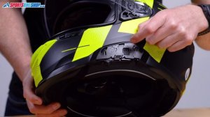 How to change a visor: HJC i71 motorcycle helmet