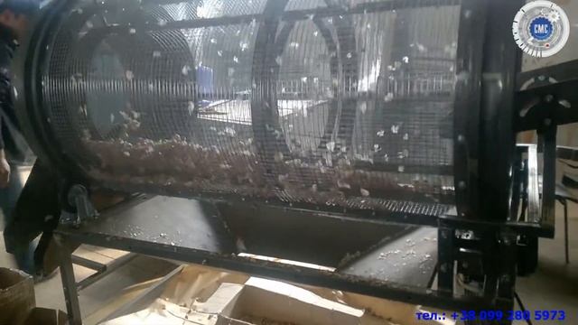 Как калибровать чеснок по размеру. Роторный калибратор для сортировки зубцов чеснока. Полтава смотреть онлайн