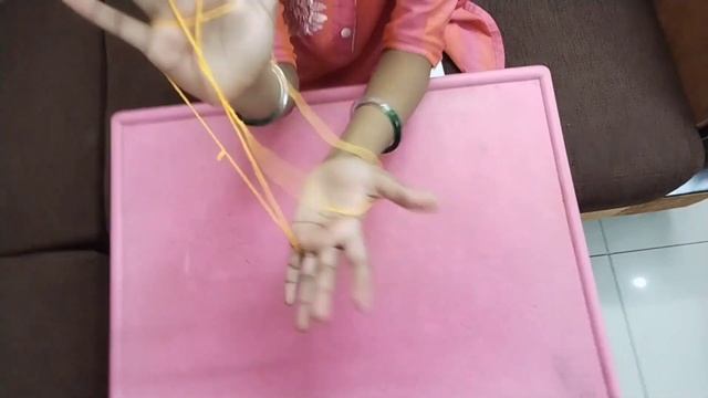 Easy catscradle for kids|Hansini Creations| смотреть онлайн