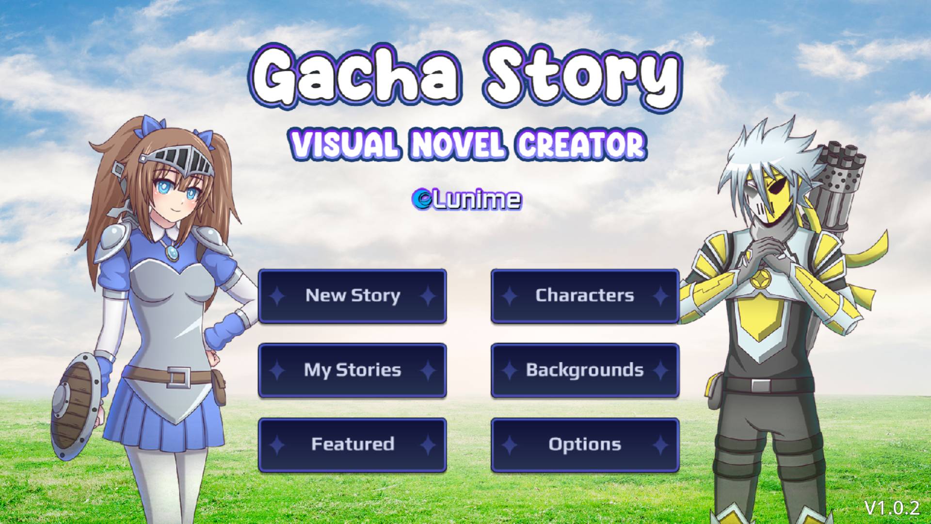 Как создать новеллу в Gacha Story